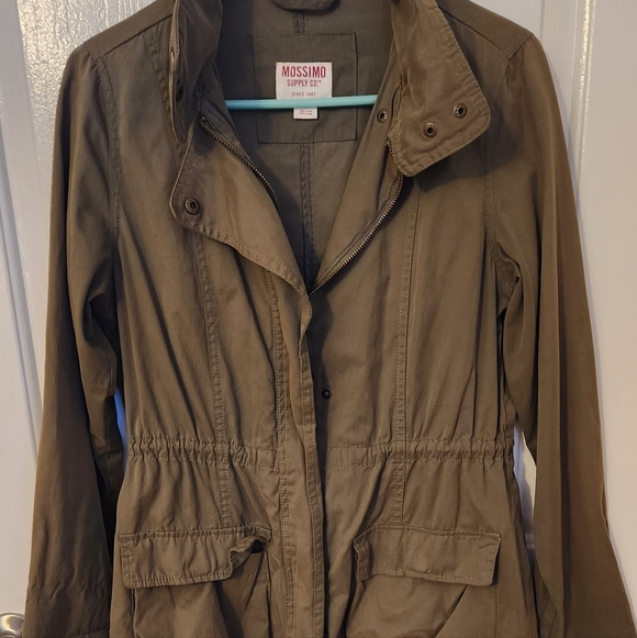 Mossimo Supply Co. Jackets & Blazers - Womens Trench Coat-Mossimo Supply Co. Khaki
